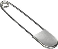 Tool Gadget Large Safety Pins, 5 inch Safety Pins,