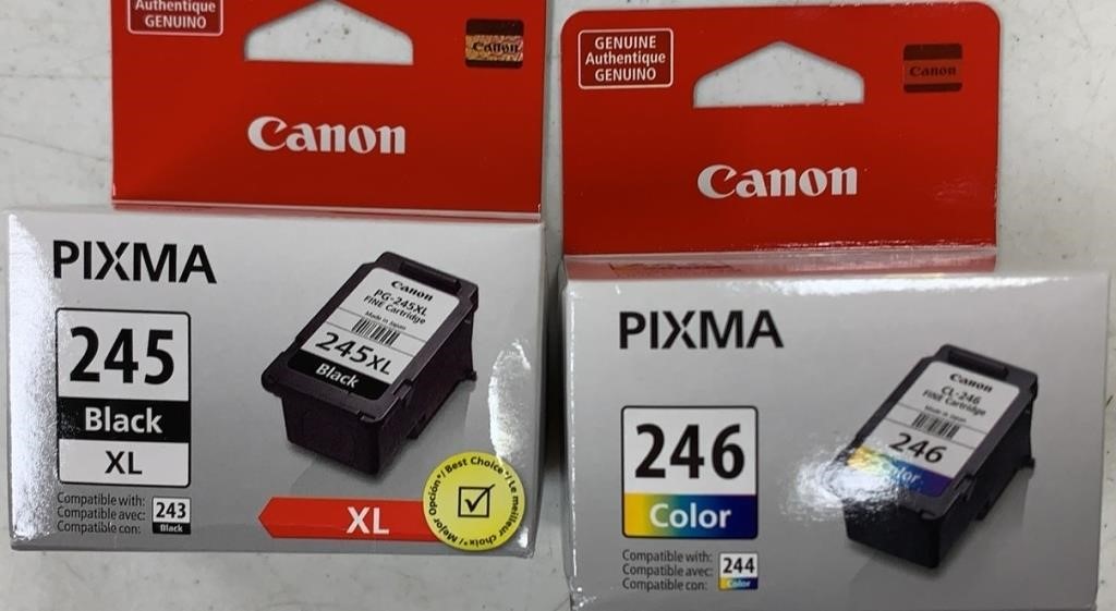 Canon Genuine PG-245 Black Ink Cartridge - 1 (8279