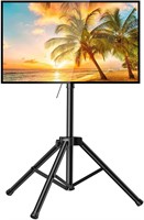 PERLESMITH TV Tripod Stand-Portable TV Stand