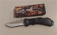 Folding Knife Buck Shot Tactical By Frost