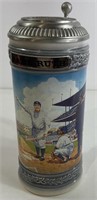 Handcrafted Babe Ruth Stein 1991 Germany