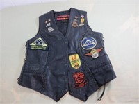 XXLT Leather Rider's Vest