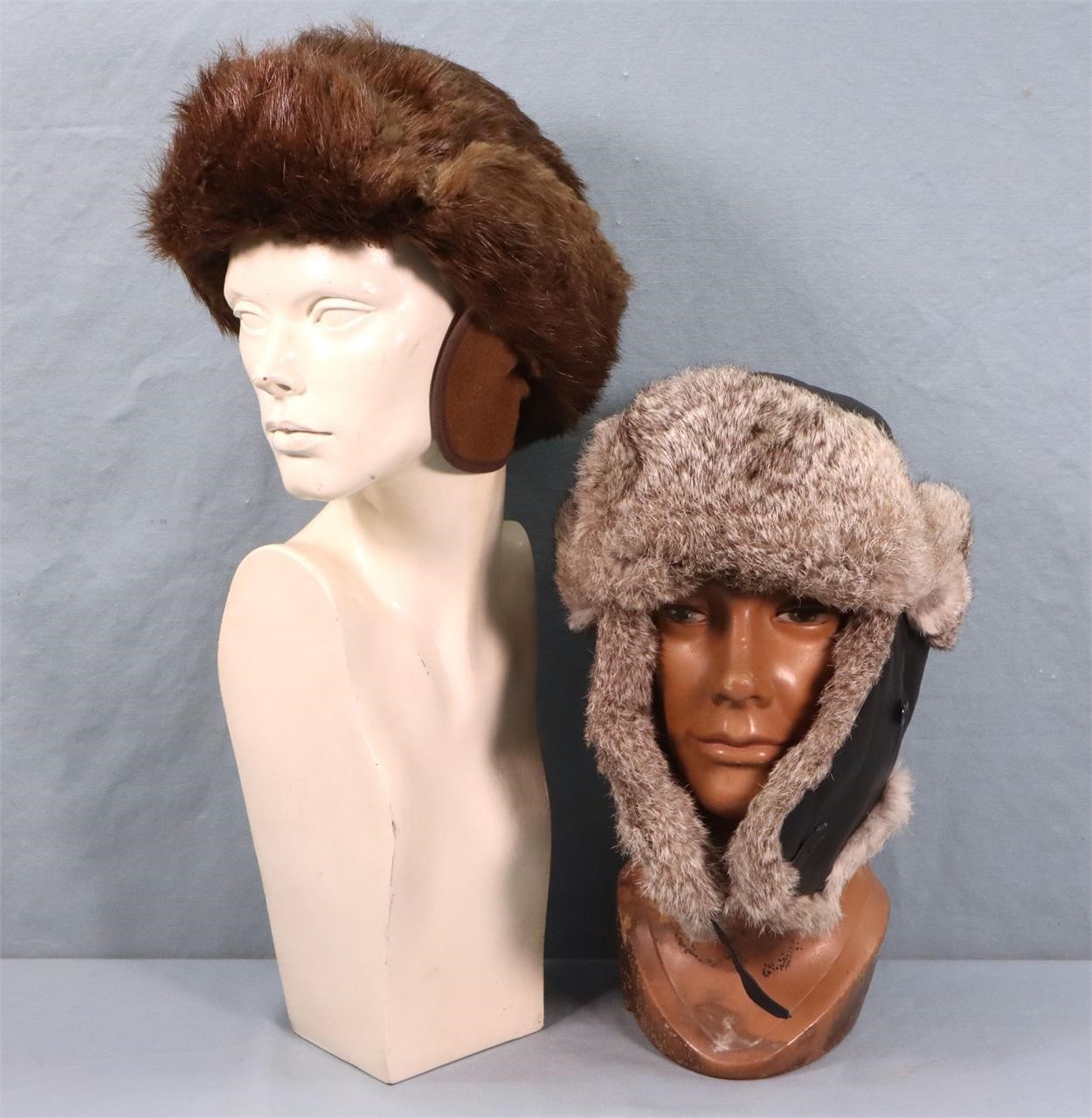 Men's Alaskan Bear + Raccoon Fur Hats