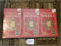 3 Boxes of Baseball Cards