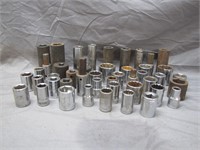 Assorted Lot of Larger Sized Sockets
