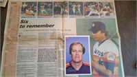 Astros Mike Scott Picture & Chronicle 1986 Sports