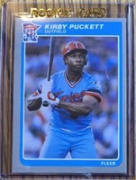 1985 Fleer Kirby Puckett Rookie Card