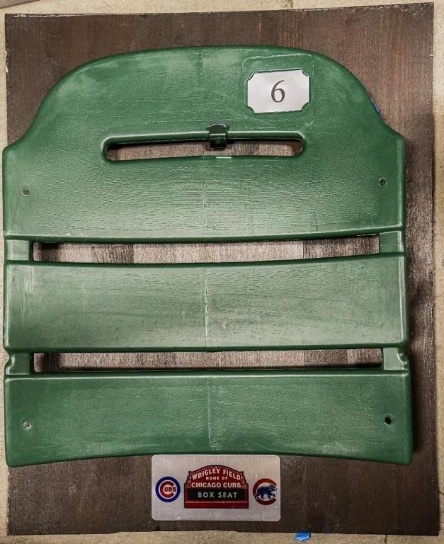 Wrigley Fields Stadium Seat Back Chicago Cubs (#6)