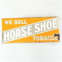 Early 1900's "We Sell Horse Shoe Tobacco" double