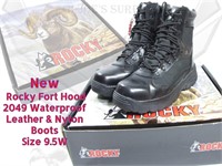 New Rocky Ft Hood 2049 8" Tactical Boots 9.5W