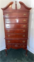 SINGER CHERRY HIGHBOY CHEST