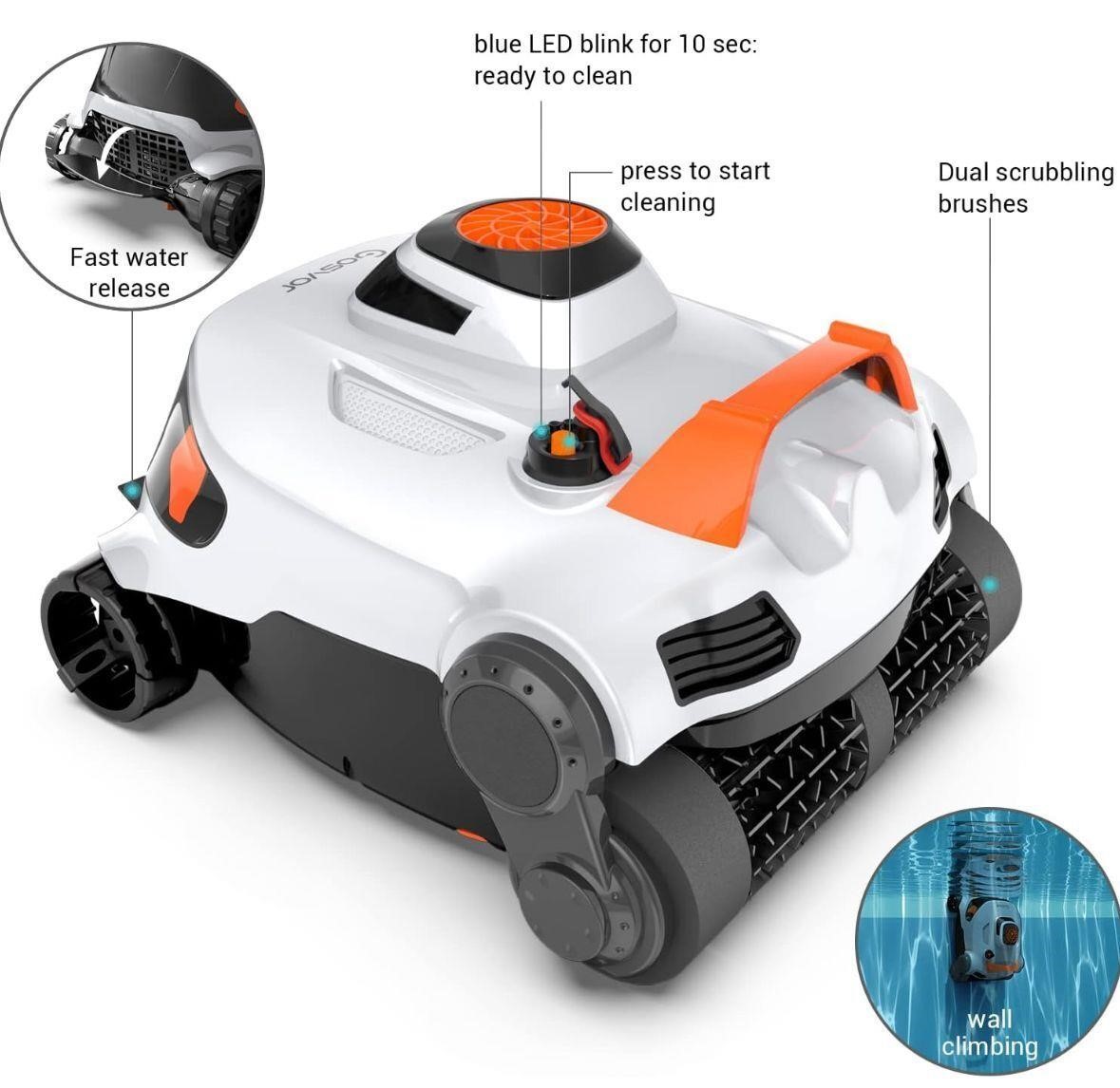 New automatic pool cleaner robot