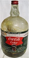 One Gallon Fish Tail Coca-Cola Syrup Jug