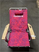 Hurley Hi-Boy Wood Arm Beach Chair ***CONDITION