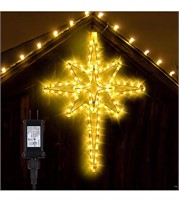 Lighted Christmas Star of Bethlehem