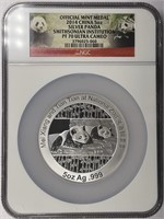 2014 Silver 5oz Proof Panda NGC PF70 UC