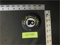 Philadelphia Flyers Signed Hockey Puck