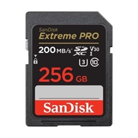 SanDisk 256GB Extreme PRO SDXC UHS-I Memory Card -