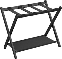 WF570  SONGMICS Suitcase Stand, Guest Room Rack, B