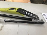 Ryobi 8 inch electric pole saw. Dusty but looks