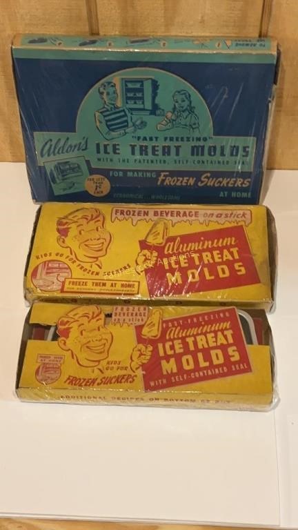 Alden’s Ice Treat Molds & Frozen Beverage on a