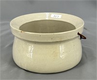 Stoneware hdld spittoon? w/ "Delta Manufacturing