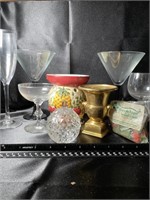 VTG Gold Campana Art Deco Glass & More