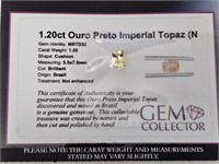 1.20ct Ouro Preto Imperial Topaz (N)