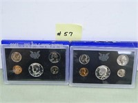 (2) 1968 Proof Sets