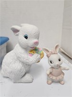 Easter Bunny Figurines