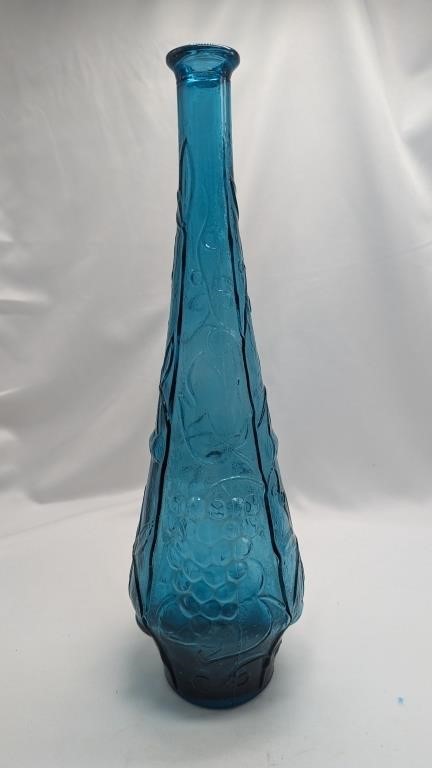 MCM Teal Glass Empoli Genie Bottle