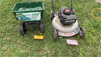 Craftsman Push mower ,Scotts Spreader