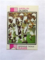 1973 Topps Merlin Olsen Rams Card #479