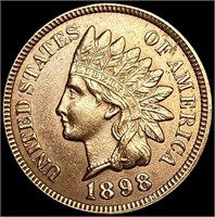 1898 RD Indian Head Cent CHOICE BU