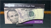 2006 $5 bill