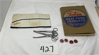 Tobin meat food products, advertising Fort Dodge