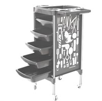 Salon Trolley Cart On Wheels, Multifunction 5