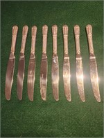 Vtg. Inaugural State House Sterling Silver Knives