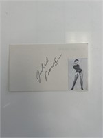 Dancer Juliet Prowse original signature