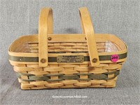 1996 Longaberger Basket with Divided Protector