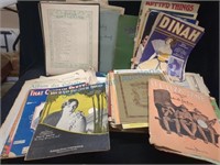 Huge collection of sheet music