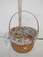 large longaberger basket, little dusty