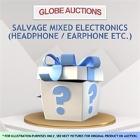 SALVAGE MIXED ELECTRONICS(HEADPHONE/EARPHONE ETC.)