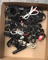 LOT OF ASSORTED CORDS