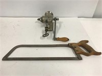 16” meat saw with grinder