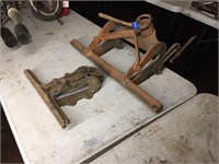 (2) SAW VISE CLAMPS