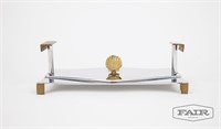 Italian Small Decorative Metal Tray