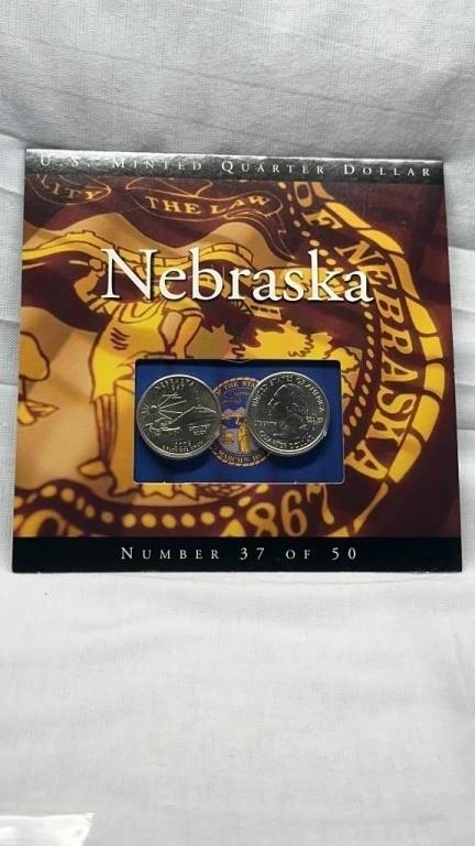 Of) 2006 Nebraska US quarter uncirculated