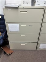 Hon 4 Drawer Lateral File Cabinet