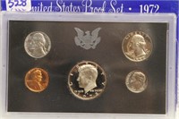 1972 U.S. PROOF COIN SET